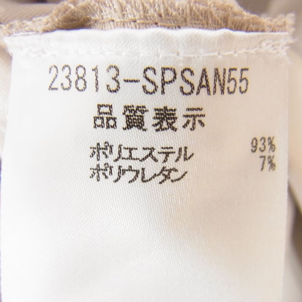 FOXEY フォクシー 23813-SPSAN55 NEWYORK ニューヨーク 裾プリーツ加工 ウエストポイント チェスターコート ベージュ系 40【中古】