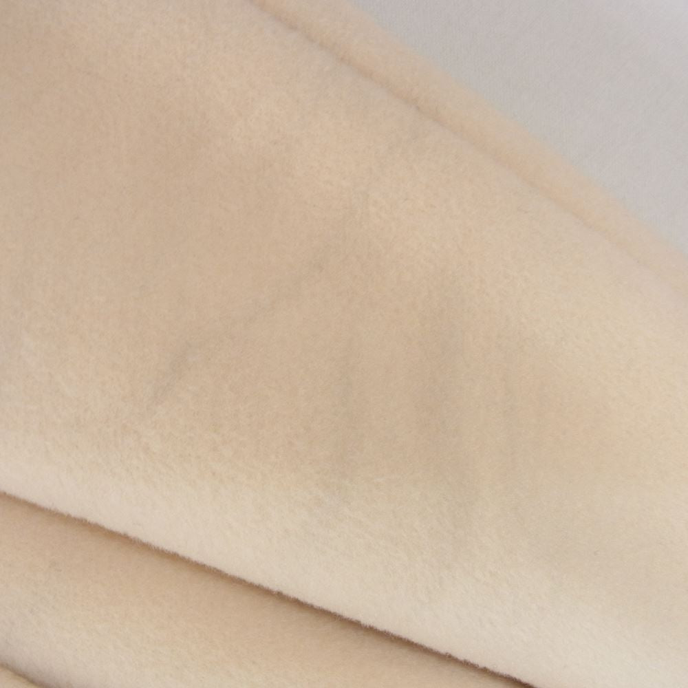 MAX MARA マックスマーラ RN73136 イタリア製 白タグ ヴァージンウール カシミヤ混 ダブル ロングコート オフホワイト系 36【中古】