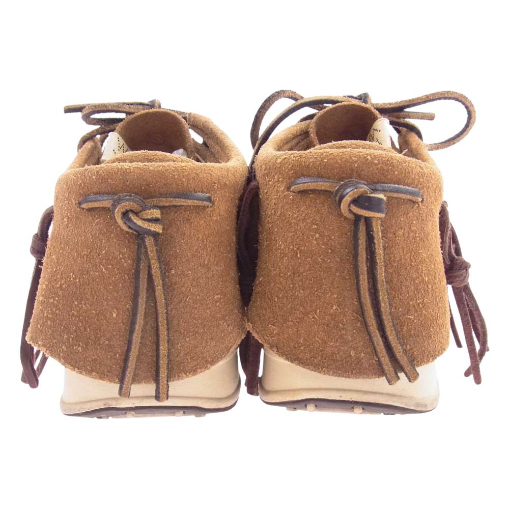 VISVIM ビズビム 18SS 0118101001006 FBT VEG SUEDE エフビーティー スエード レザー モカシン シューズ ブラウン系 27㎝【中古】