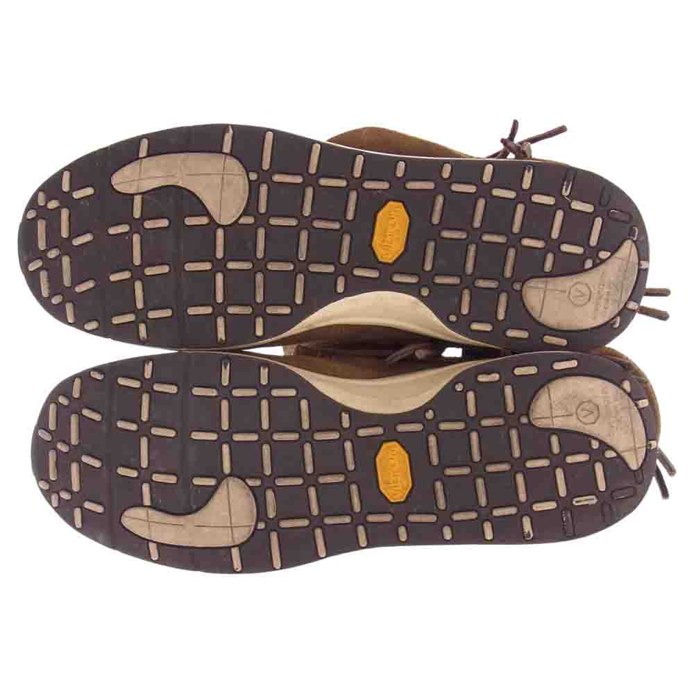 VISVIM ビズビム 18SS 0118101001006 FBT VEG SUEDE エフビーティー スエード レザー モカシン シューズ ブラウン系 27㎝【中古】