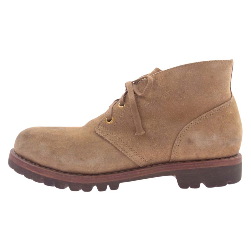 VISVIM ビズビム 14AW 0114102002008 WILLYS BOOTS MID-FOLK LT BROWN  ウィリス ブーツ ライトブラウン系 27.5㎝【中古】
