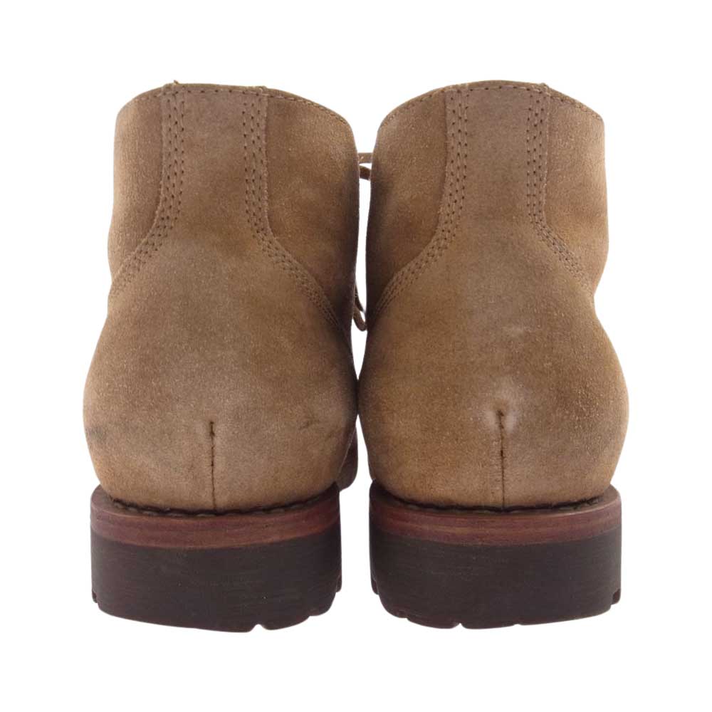 VISVIM ビズビム 14AW 0114102002008 WILLYS BOOTS MID-FOLK LT BROWN  ウィリス ブーツ ライトブラウン系 27.5㎝【中古】