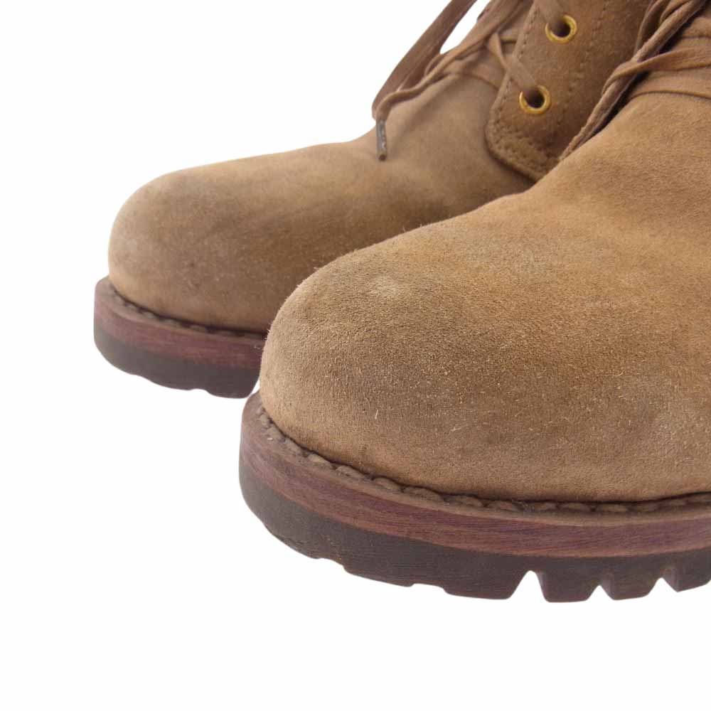 VISVIM ビズビム 14AW 0114102002008 WILLYS BOOTS MID-FOLK LT BROWN  ウィリス ブーツ ライトブラウン系 27.5㎝【中古】