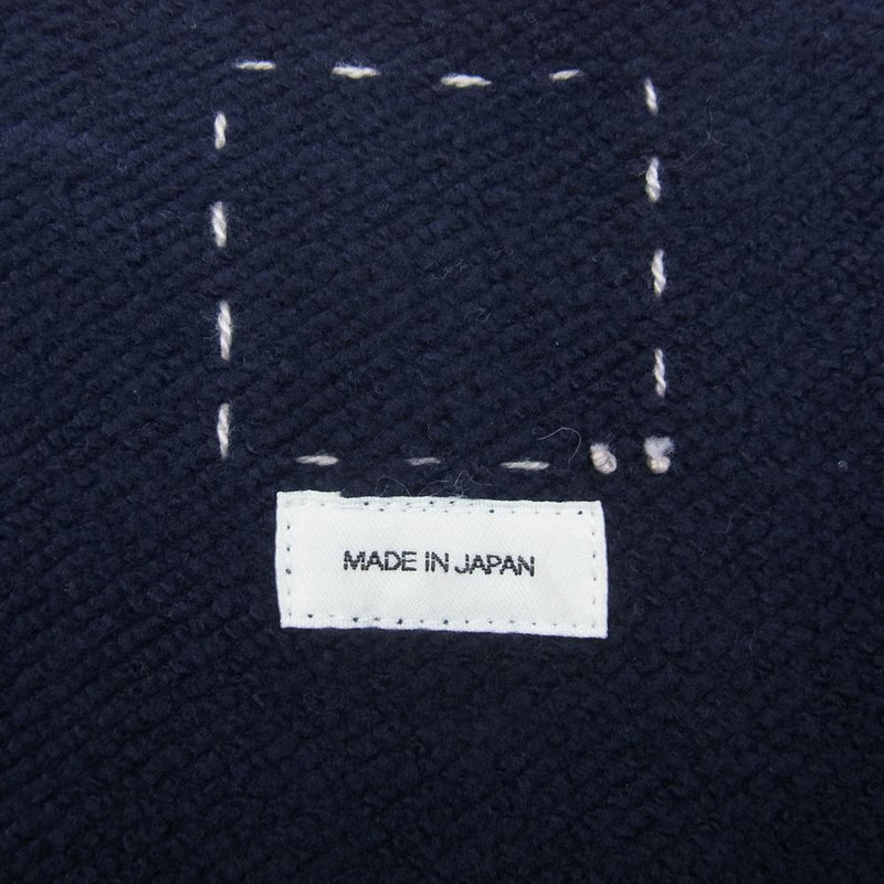 VISVIM ビズビム 22SS 0122105010009 MONDO SWEAT S/L U.D. ノースリーブ スウェット ネイビー系 2【美品】【中古】