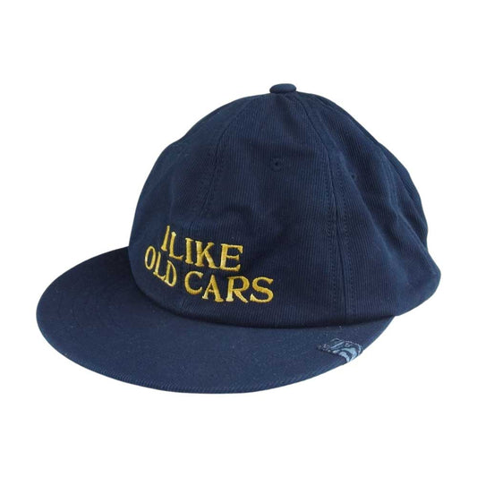 VISVIM ビズビム 22SS 0222903003019 ICT Indigo Camping Trailer EXCELSIOR II CAP  DK.INDIGO キャップ 天然染色加工 ネイビー系 F【極上美品】【中古】