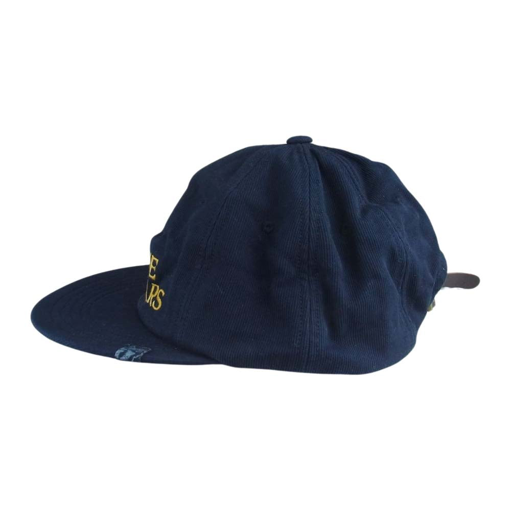 VISVIM ビズビム 22SS 0222903003019 ICT Indigo Camping Trailer EXCELSIOR II CAP  DK.INDIGO キャップ 天然染色加工 ネイビー系 F【極上美品】【中古】