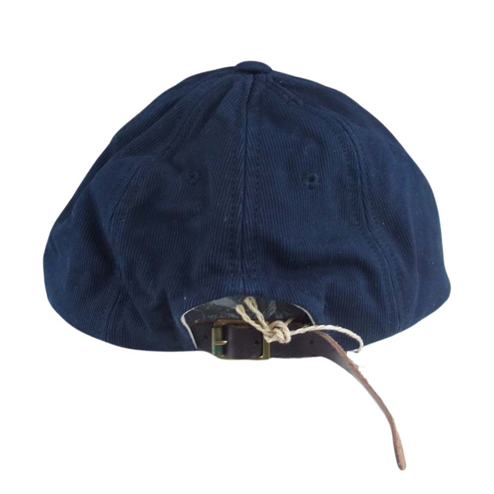 VISVIM ビズビム 22SS 0222903003019 ICT Indigo Camping Trailer EXCELSIOR II CAP  DK.INDIGO キャップ 天然染色加工 ネイビー系 F【極上美品】【中古】