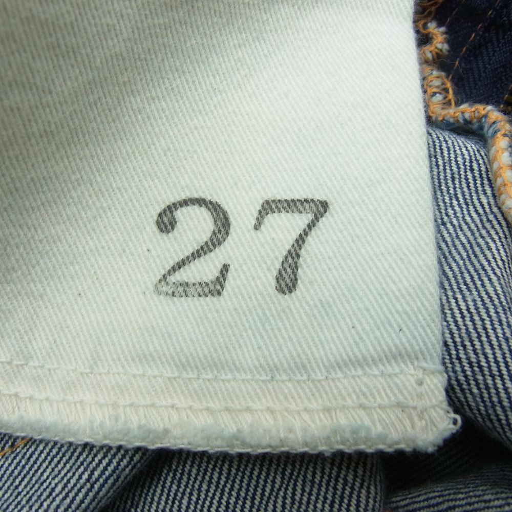 FUMIKA UCHIDA フミカウチダ カットオフ デニム パンツ インディゴブルー系 27【中古】