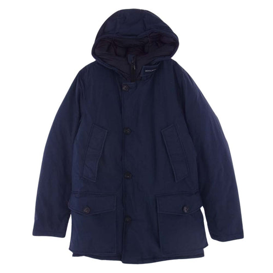WOOLRICH ウールリッチ WOCPS2947 ARCTIC PARKA アークティック パーカー ジャーナルスタンダード別注 リップストップ ダウン ジャケット ネイビー系 S【中古】