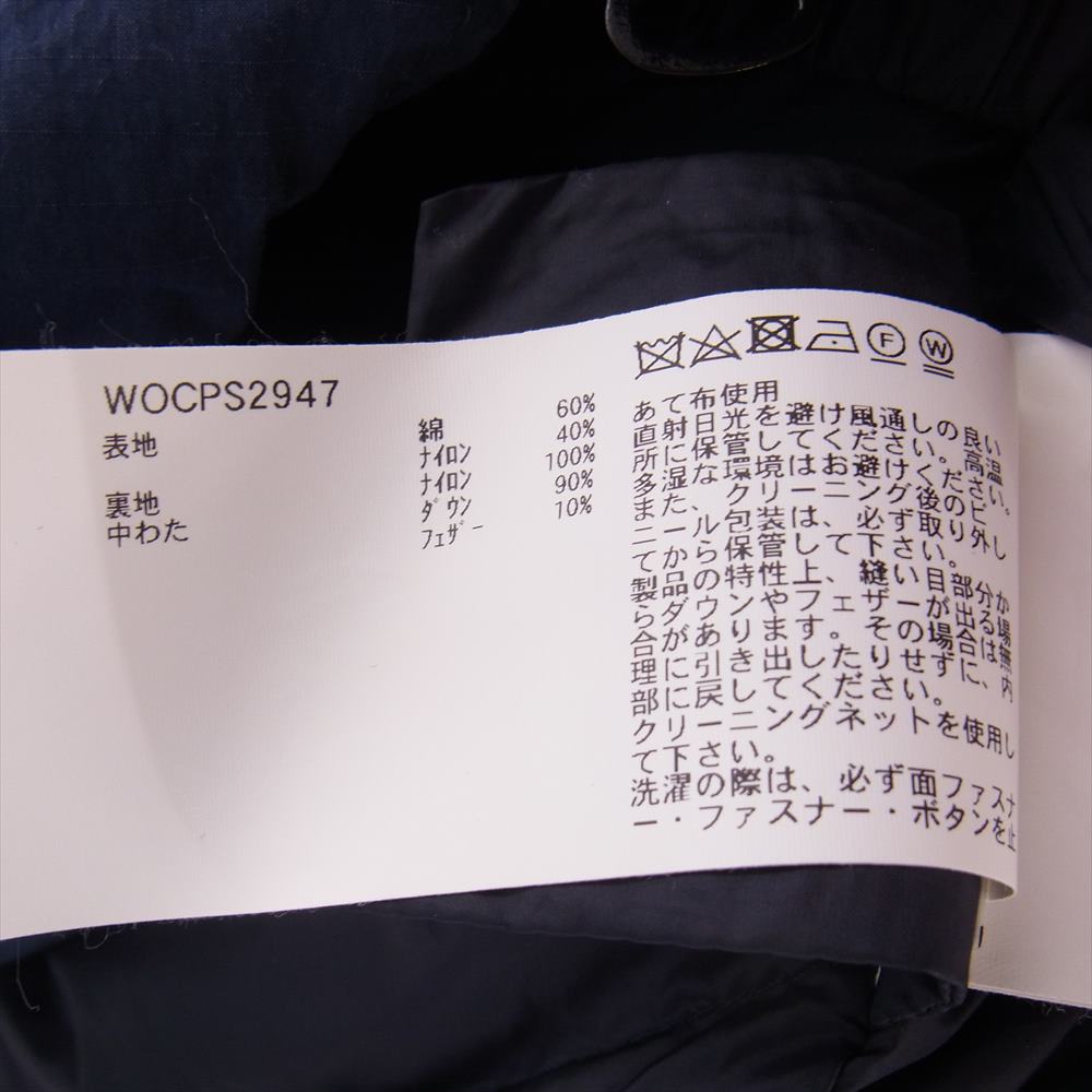 WOOLRICH ウールリッチ WOCPS2947 ARCTIC PARKA アークティック パーカー ジャーナルスタンダード別注 リップストップ ダウン ジャケット ネイビー系 S【中古】