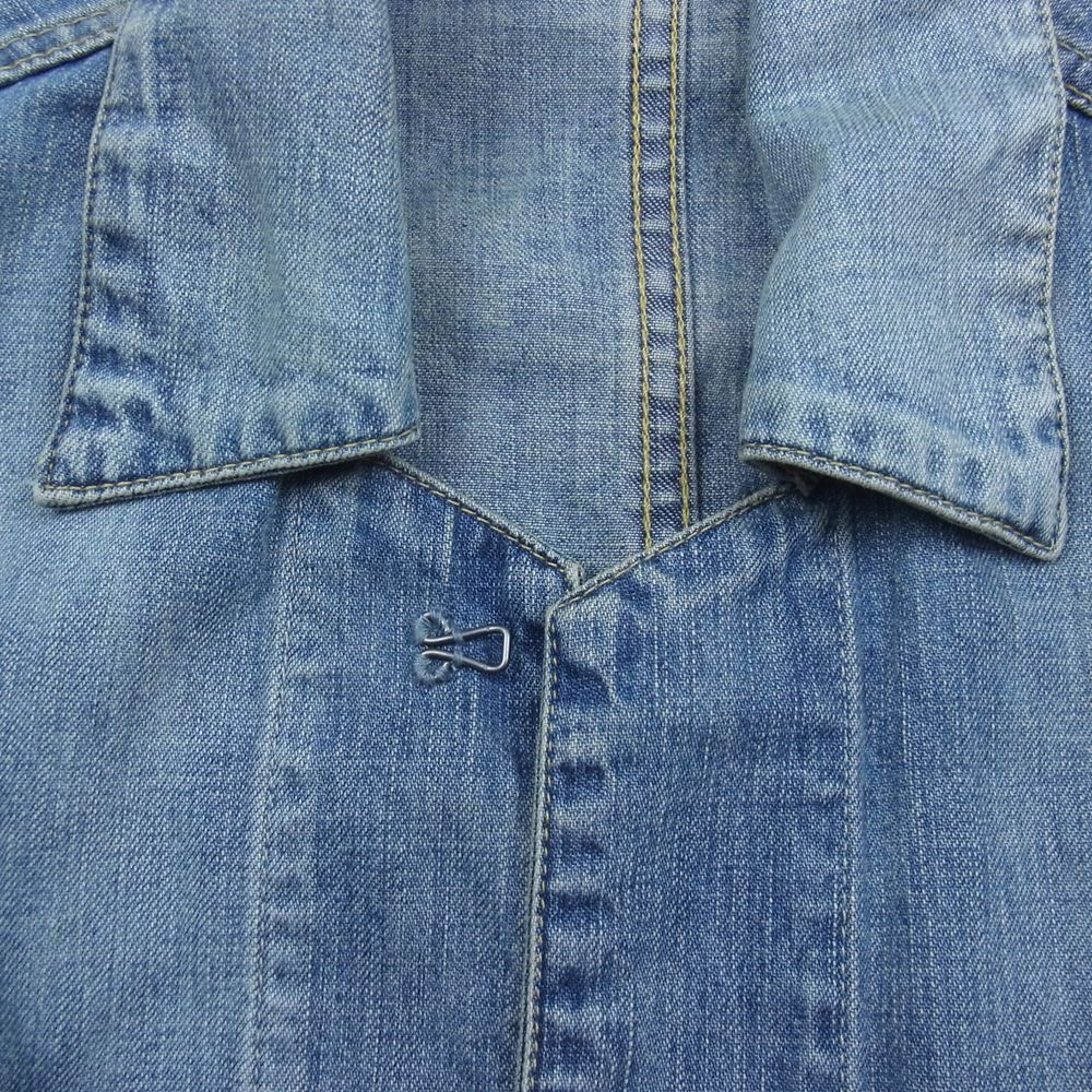 アプレッセ 22AW 22AAP-01-13M US NAVY Denim Jacket  デニムジャケット カバーオール インディゴブルー系 2【中古】