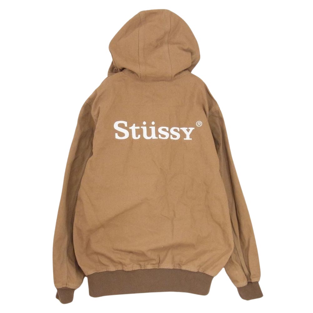 STUSSY ステューシー ダック ブルゾン ジャケット ブラウン系 L【中古】