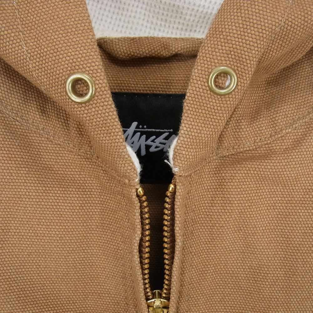 STUSSY ステューシー ダック ブルゾン ジャケット ブラウン系 L【中古】