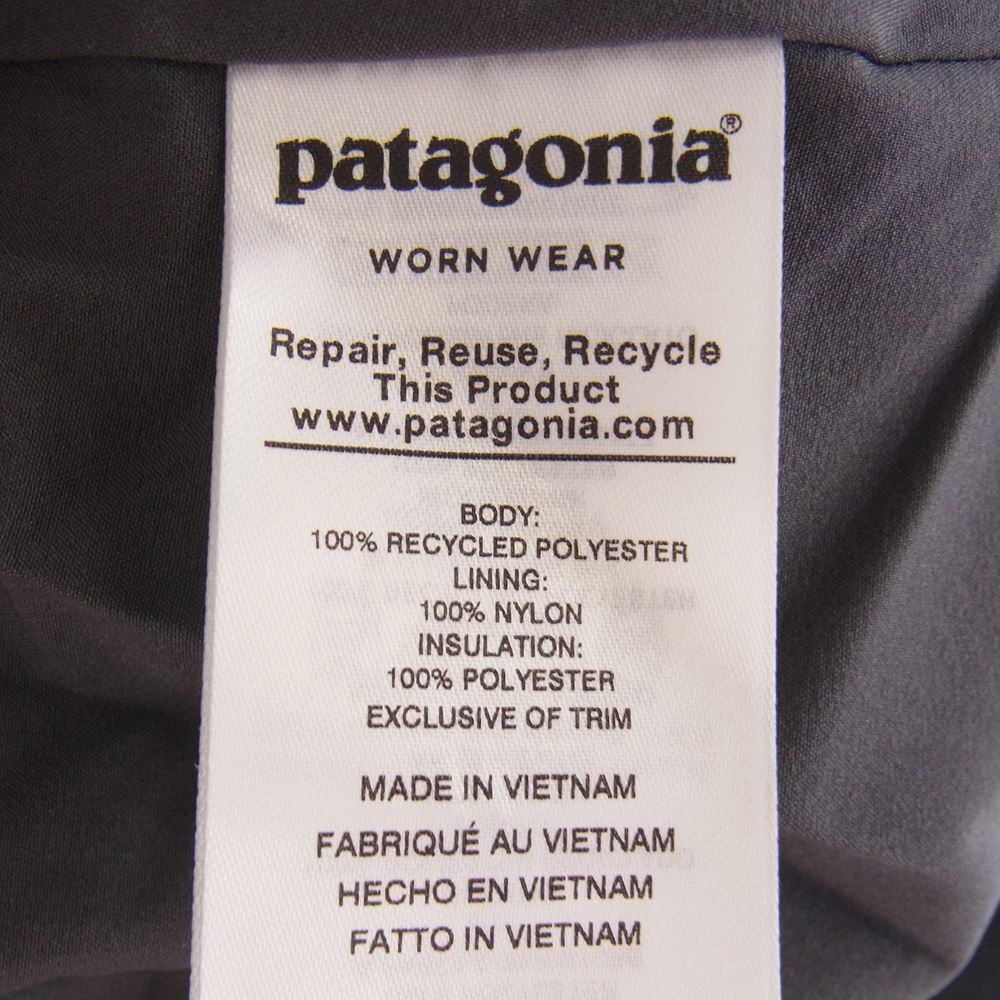 patagonia パタゴニア 19AW 27870 emer Bomber Jkt ゼメル ボマー ジャケット ブラック系 S【中古】