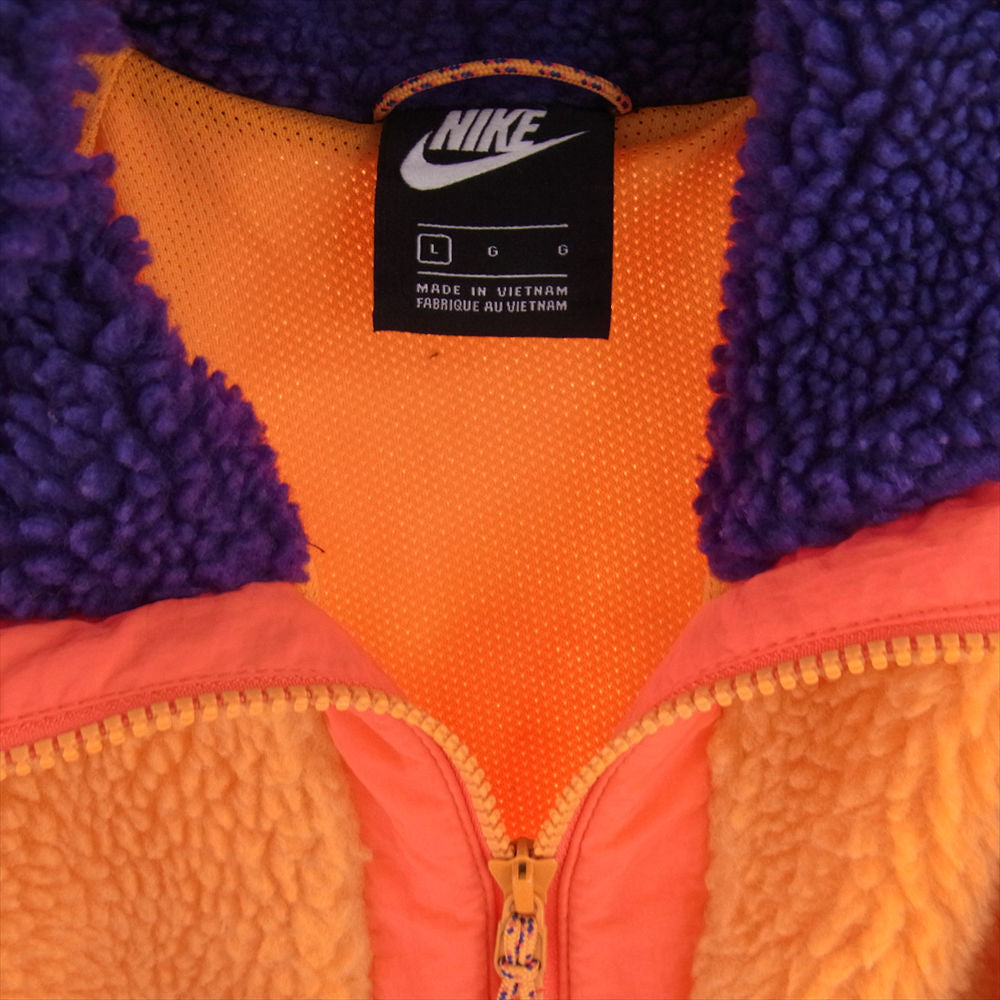 NIKE ナイキ BV3767-886 Half Zip Sherpa Parka プルオーバ― フリース ジャケット マルチカラー系 L【中古】