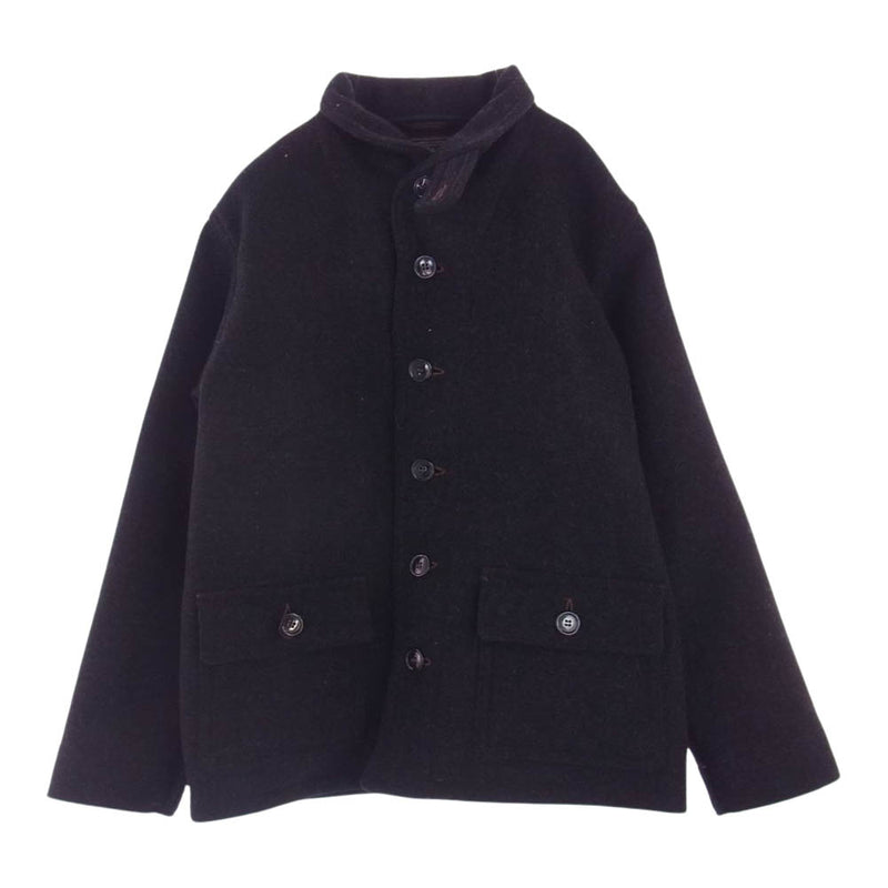 Buzz Rickson's バズリクソンズ BR13877 SUBMARINE CLOTHING WINTER WOOLIN U.S.NAVY UNIFORM サブマリン ウールコート ブラック系 40【中古】