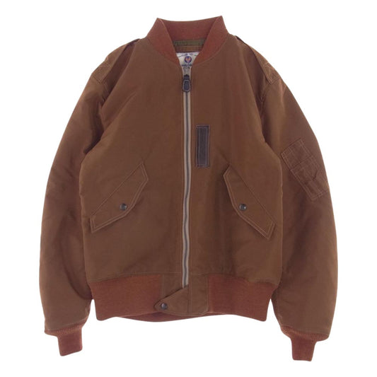 Buzz Rickson's バズリクソンズ BR14864 TYPE L-2 TEST SAMPLE BROWN VERSION フライトジャケット ブラウン系 40【中古】