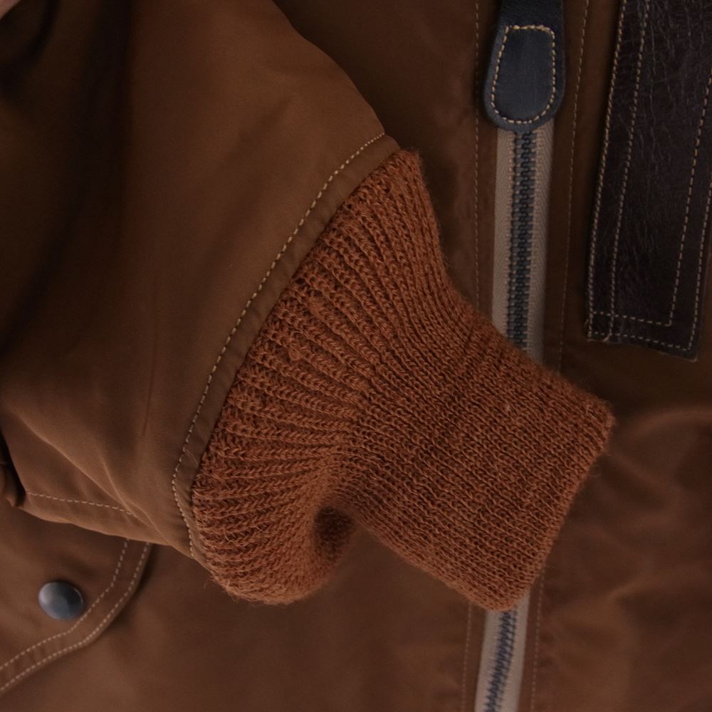 Buzz Rickson's バズリクソンズ BR14864 TYPE L-2 TEST SAMPLE BROWN VERSION フライトジャケット ブラウン系 40【中古】