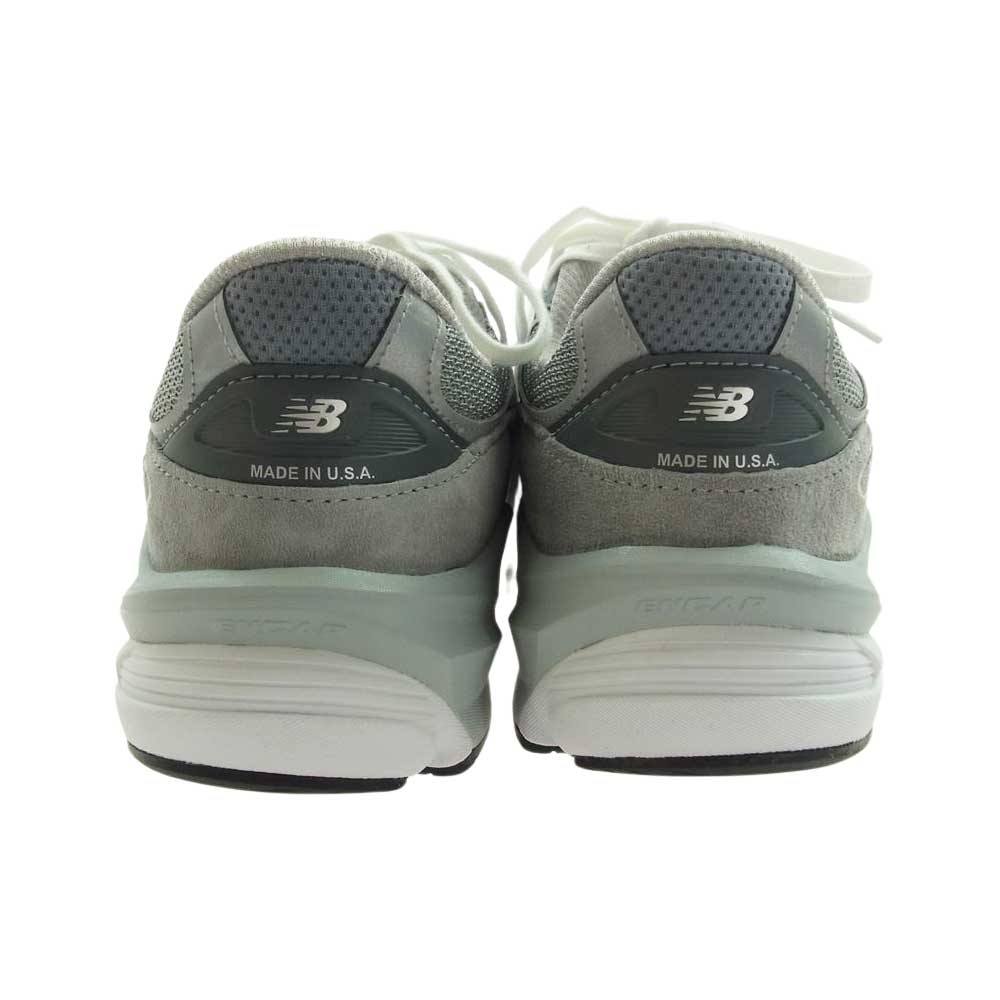 NEW BALANCE ニューバランス M990GL6 M990GL6 GRAY グレー スニーカー グレー系 27cm【新古品】【未使用】【中古】