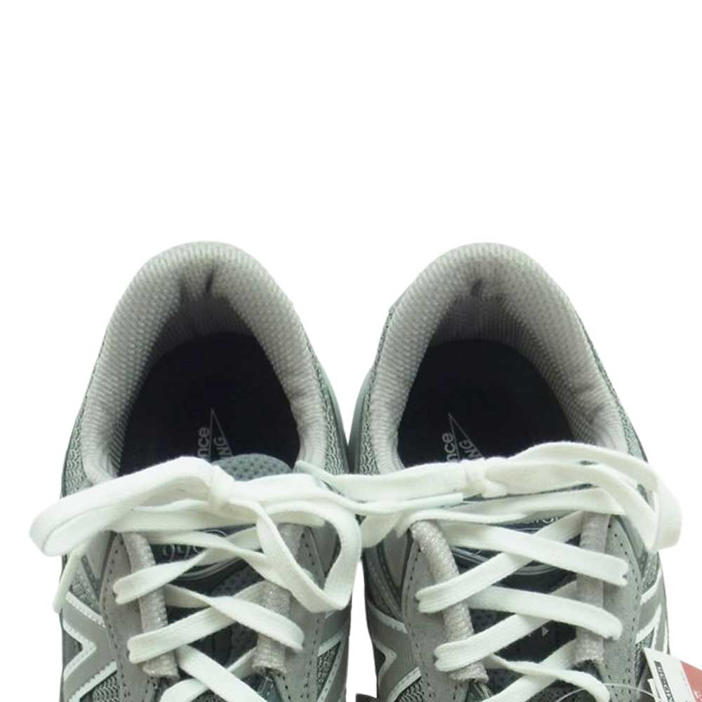 NEW BALANCE ニューバランス M990GL6 M990GL6 GRAY グレー スニーカー グレー系 27.5cm【新古品】【未使用】【中古】