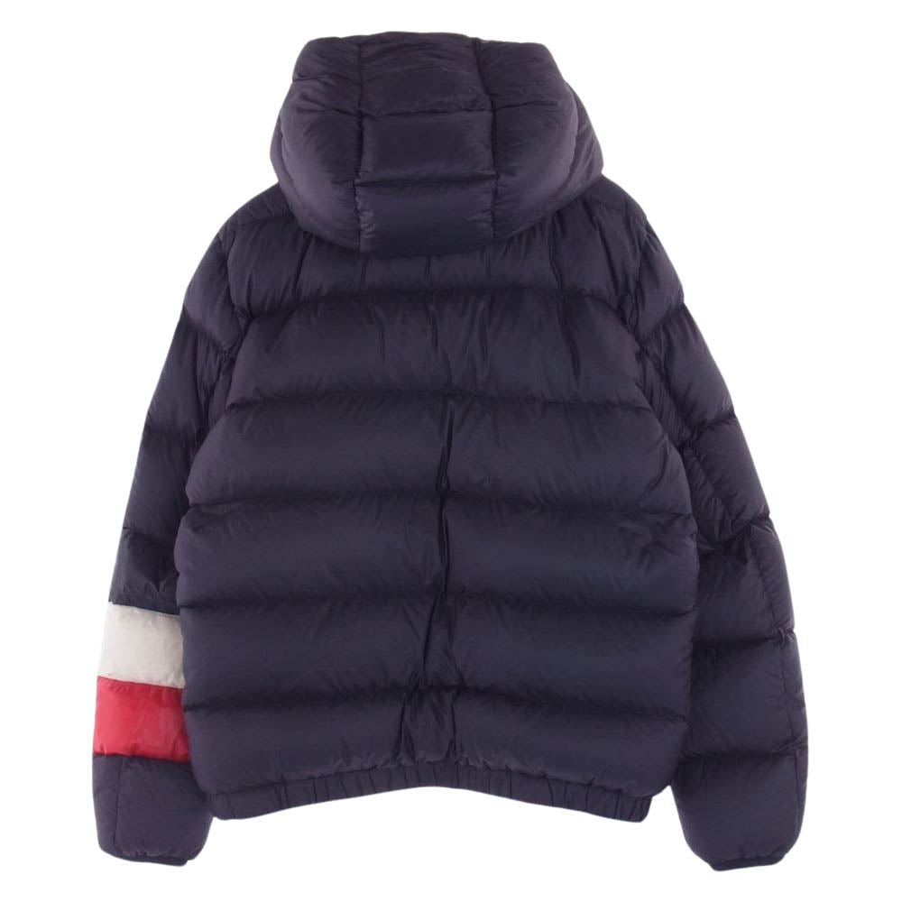 MONCLER モンクレール E20914135585-C0104 WILLM ダウン ジャケット トリコロール ネイビー系 ３【中古】