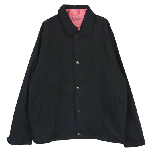 スリーフェイス Coach Jacket バックプリント コーチ ジャケット ブラック系 M【中古】