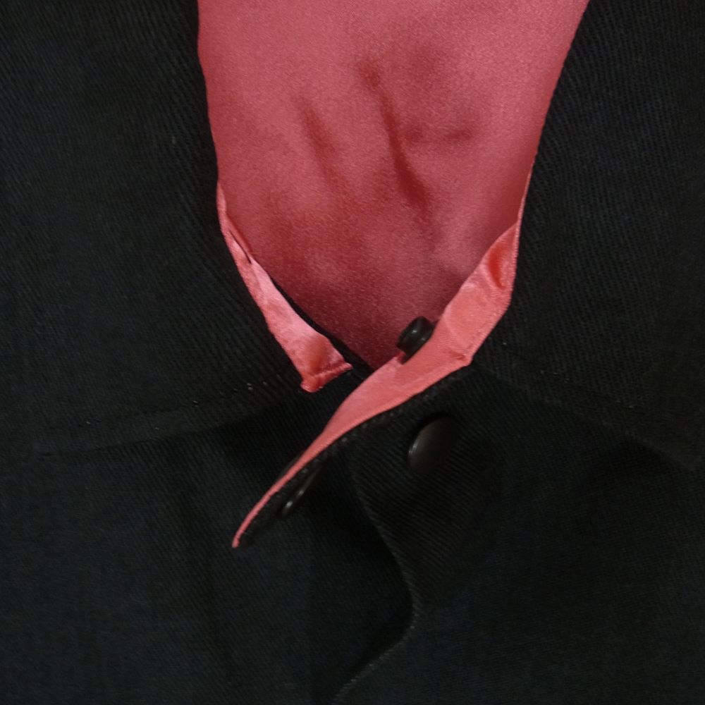 スリーフェイス Coach Jacket バックプリント コーチ ジャケット ブラック系 M【中古】