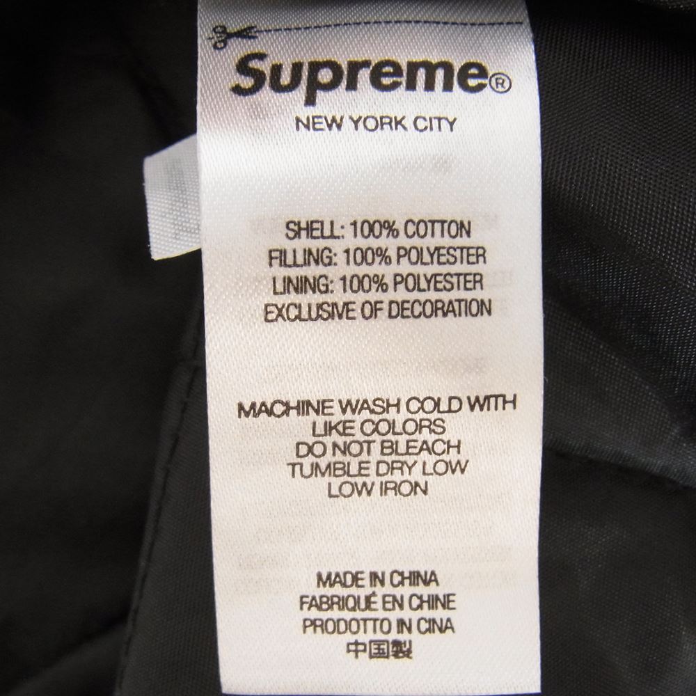 Supreme シュプリーム 22AW Quilted Corduroy Shirt キルト コーデュロイ 長袖 シャツ グレー系 M【中古】