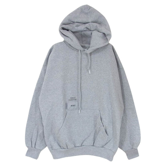 WTAPS ダブルタップス 22AW CROSS BONES HOODY COTTON クロスボーン フーディ スウェット パーカー グレー系 X 02【中古】