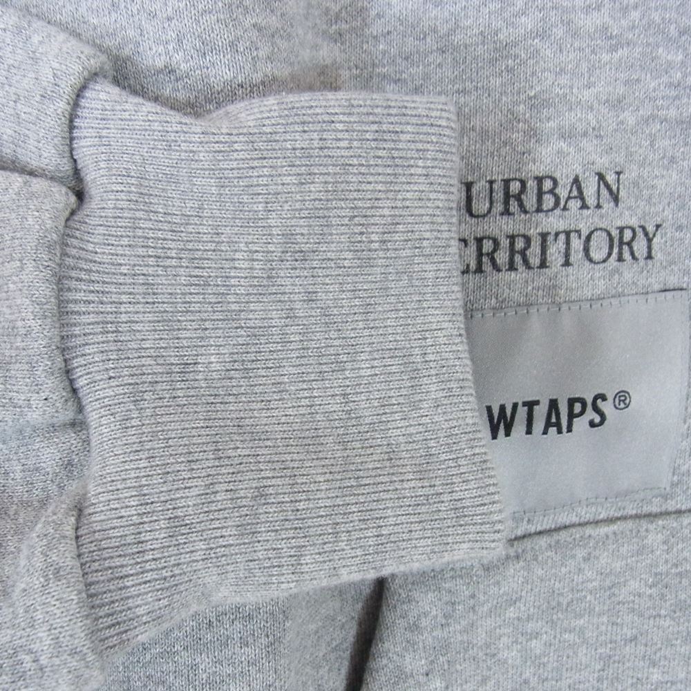 WTAPS ダブルタップス 22AW CROSS BONES HOODY COTTON クロスボーン フーディ スウェット パーカー グレー系 X 02【中古】