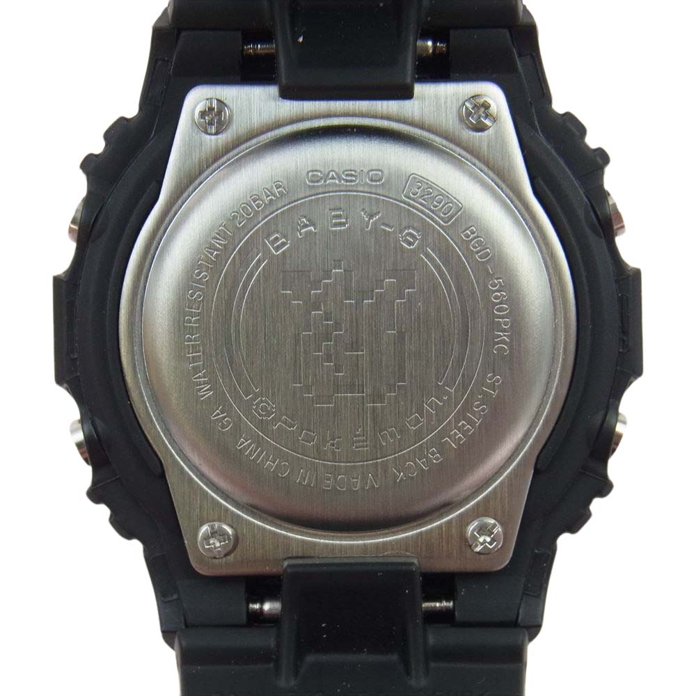 G-SHOCK ジーショック BGD-560PKC-1 × ポケットモンスター ポケモン BABY-G ベビージー 腕時計 ウォッチ ブラック系【新古品】【未使用】【中古】