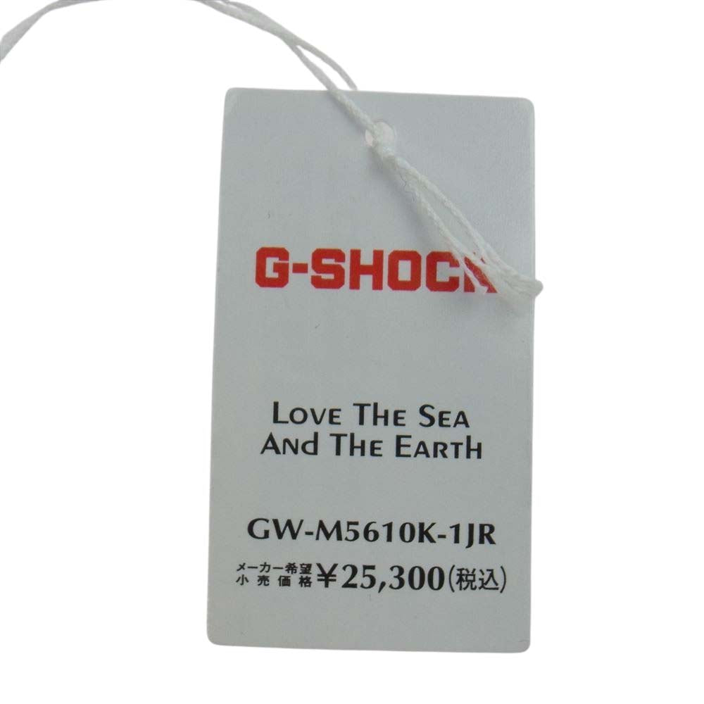 G-SHOCK ジーショック GW-M5610K-1JR イルカクジラ イルクジ G Love The Sea And The Earth  ラブザシーアンドジアース 腕時計 ウォッチ ブラック系 ホワイト系【新古品】【未使用】【中古】
