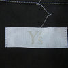 Y's Yohji Yamamoto ワイズ ヨウジヤマモト YW-B07-003 製品染め 前二重 レイヤード ステッチ 長袖 シャツ ブラック系 2【中古】