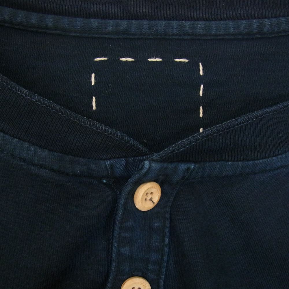 VISVIM ビズビム 13SS 0113105010012 JUMBO TEE S/S 半袖 Ｔシャツ  ネイビー系 3【中古】