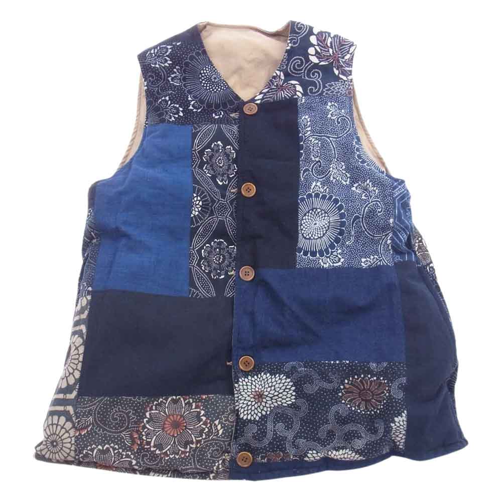 VISVIM ビズビム 22AW 0221905013010 KORA DOWN VEST コラ ダウン ベスト ベージュ系 2【極上美品】【中古】