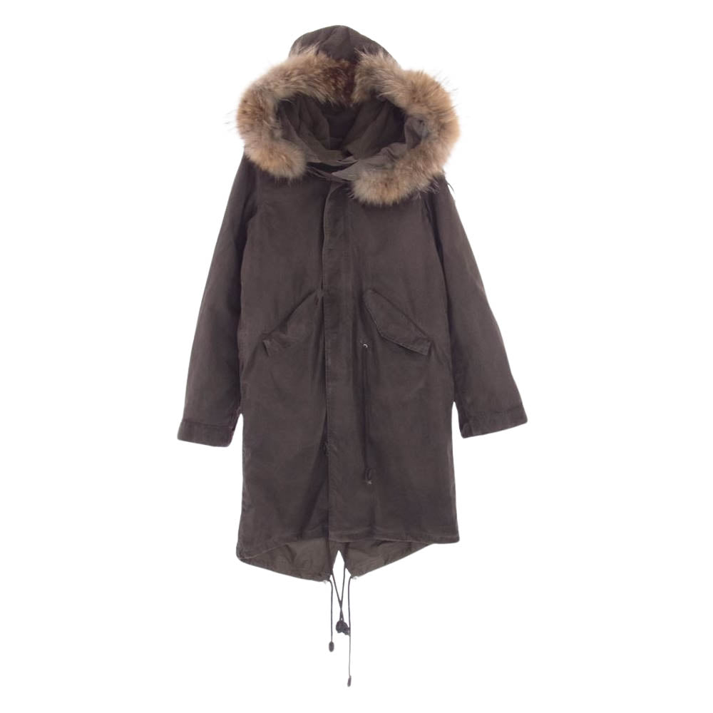 Giacometti. ジャコメッティ ライナー付き モッズコート   カーキブラウン系 38【中古】