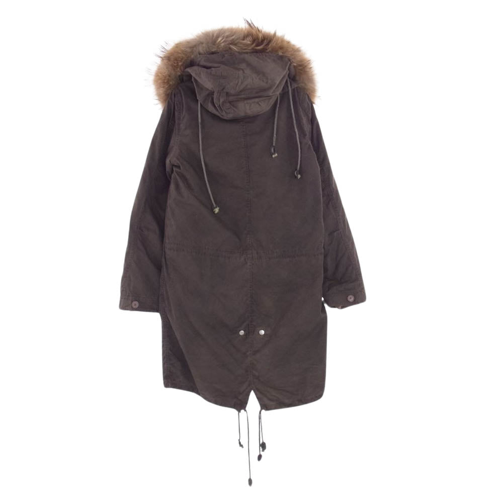 Giacometti. ジャコメッティ ライナー付き モッズコート   カーキブラウン系 38【中古】