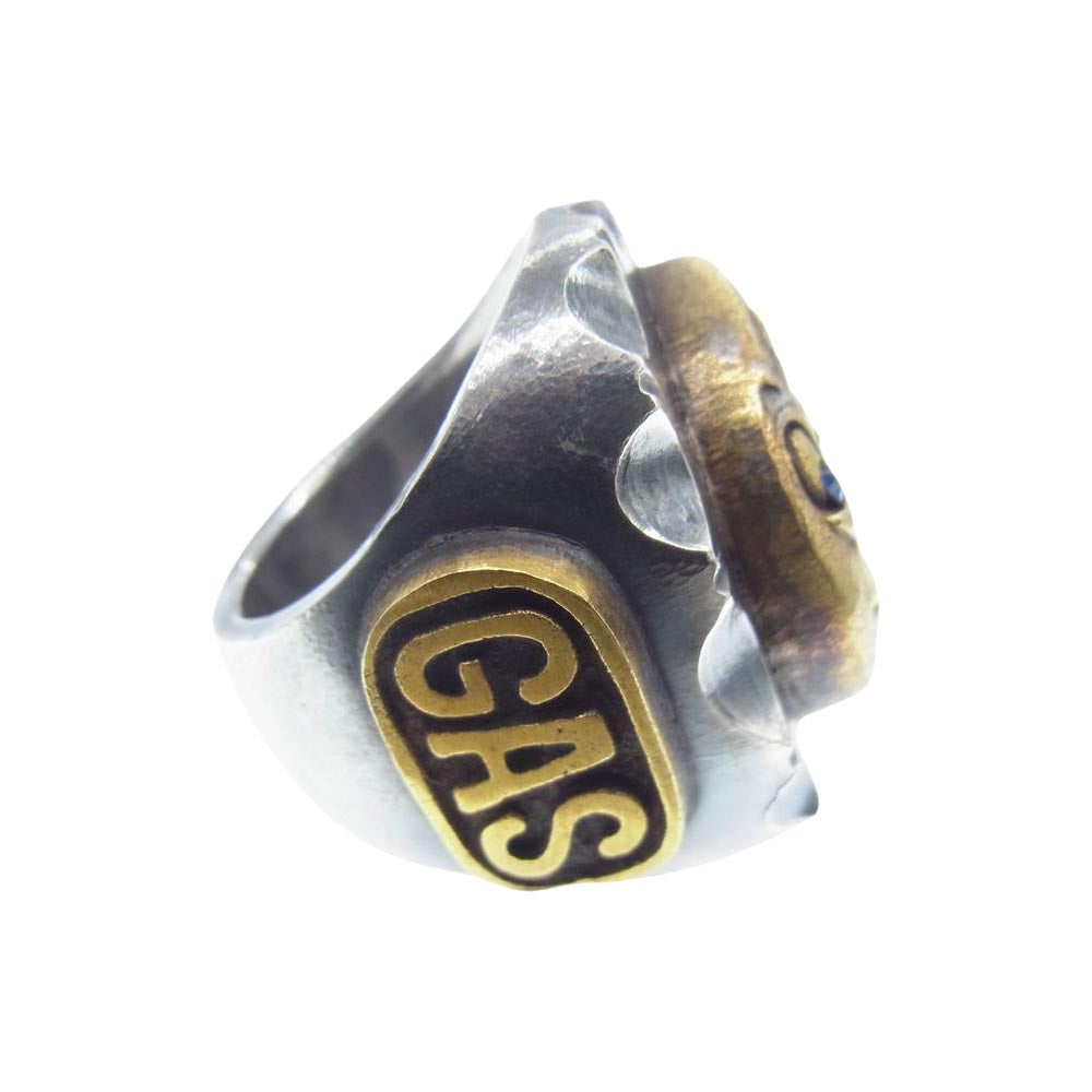 エイトアップ OIL DROP RING オイル ドロップ リング シルバー系 18.5号【中古】