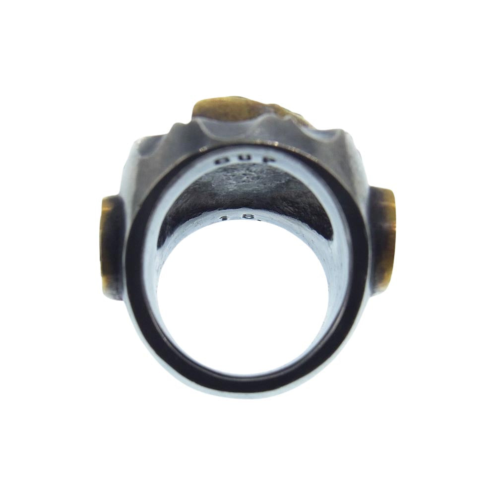 エイトアップ OIL DROP RING オイル ドロップ リング シルバー系 18.5号【中古】