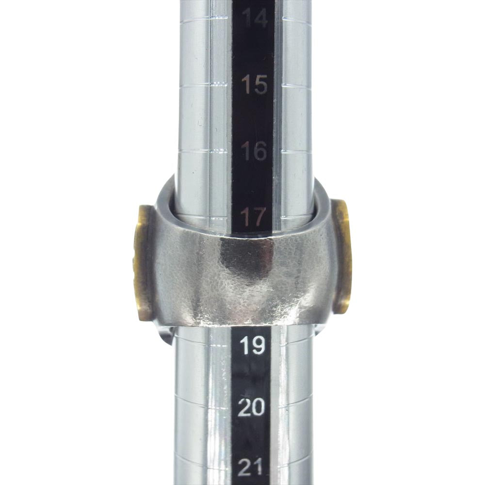エイトアップ OIL DROP RING オイル ドロップ リング シルバー系 18.5号【中古】