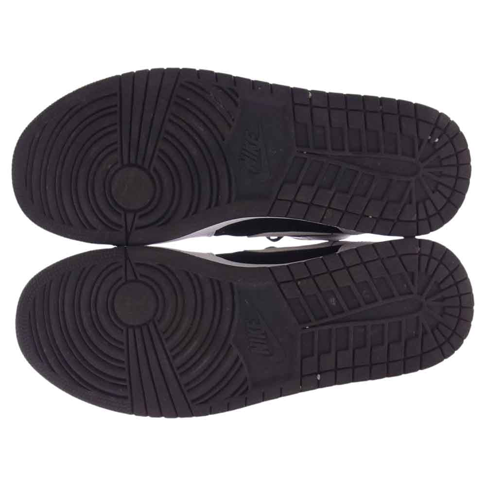 NIKE AIR JORDAN ナイキ ジョーダン 554724-113 AIR JORDAN 1 MID  AJ1 WHITE BLACK スニーカー ホワイト系 ブラック系 28.5cm【中古】
