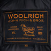 WOOLRICH ウールリッチ 1602177 国内正規品 60/40 RAMAR CLOTH ラマ― クロス ラビットファー ダウン コート ジャケット ネイビー系 XS【中古】