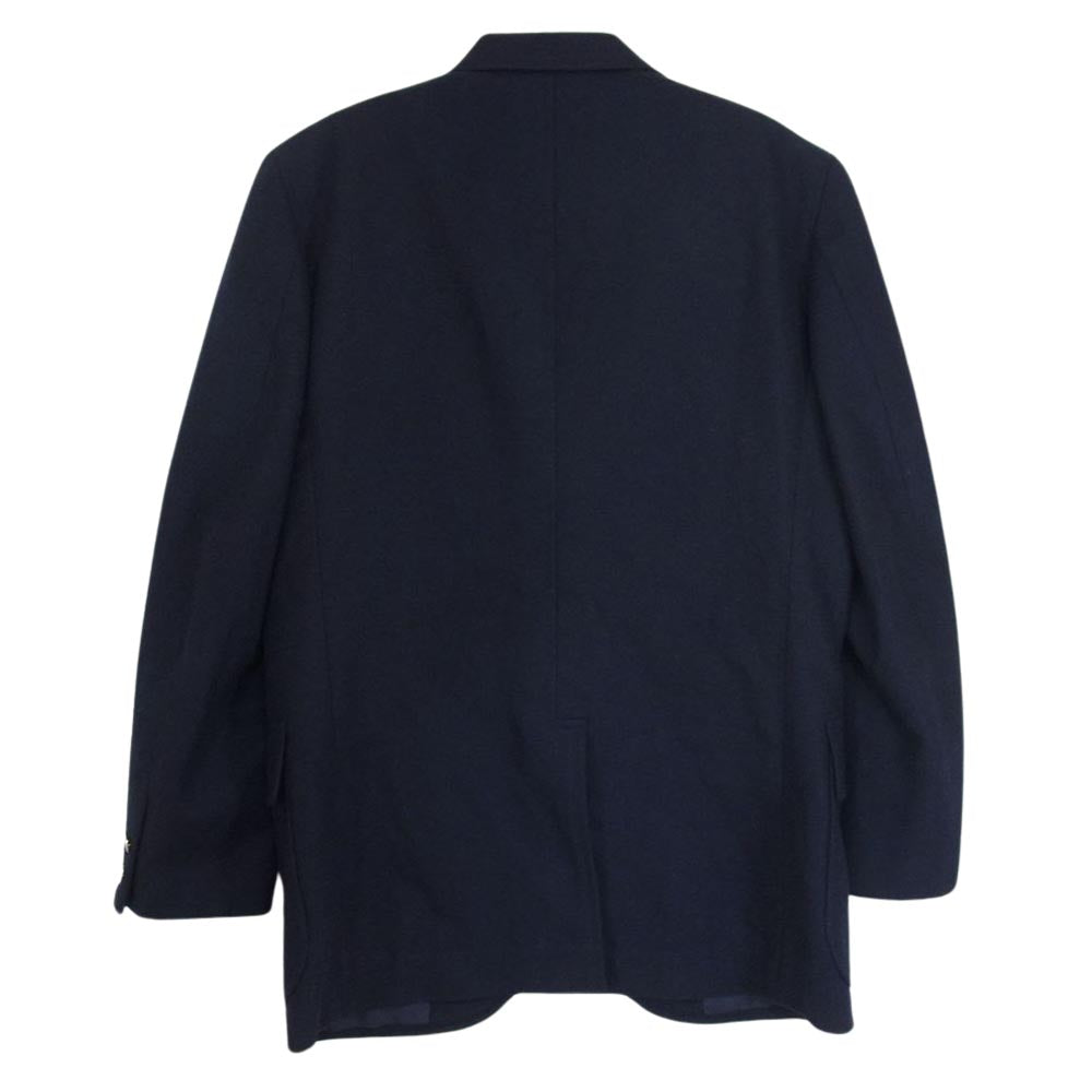 ヴァン BW-30004 段返り ブレザー ジャケット ネイビー系 88YA-4【中古】