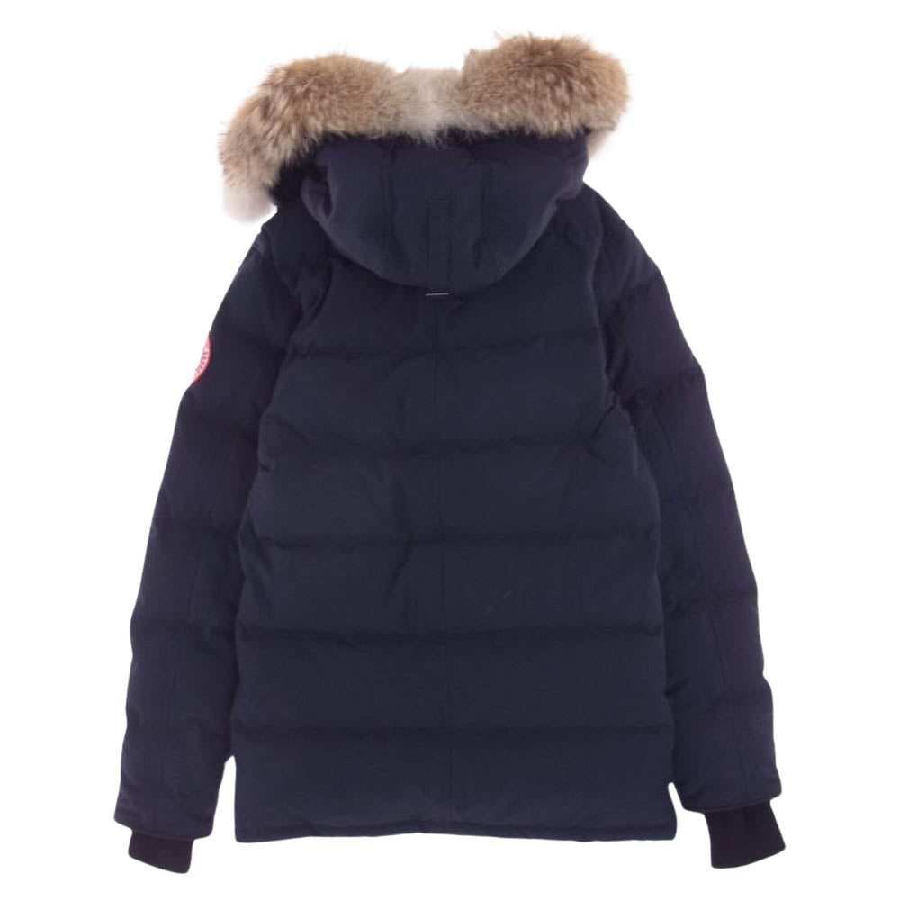 CANADA GOOSE カナダグース 3805MA 国内正規 サザビーリーグ CARSON PARKA カーソンパーカ ダウン ジャケット ネイビー系 XS【中古】