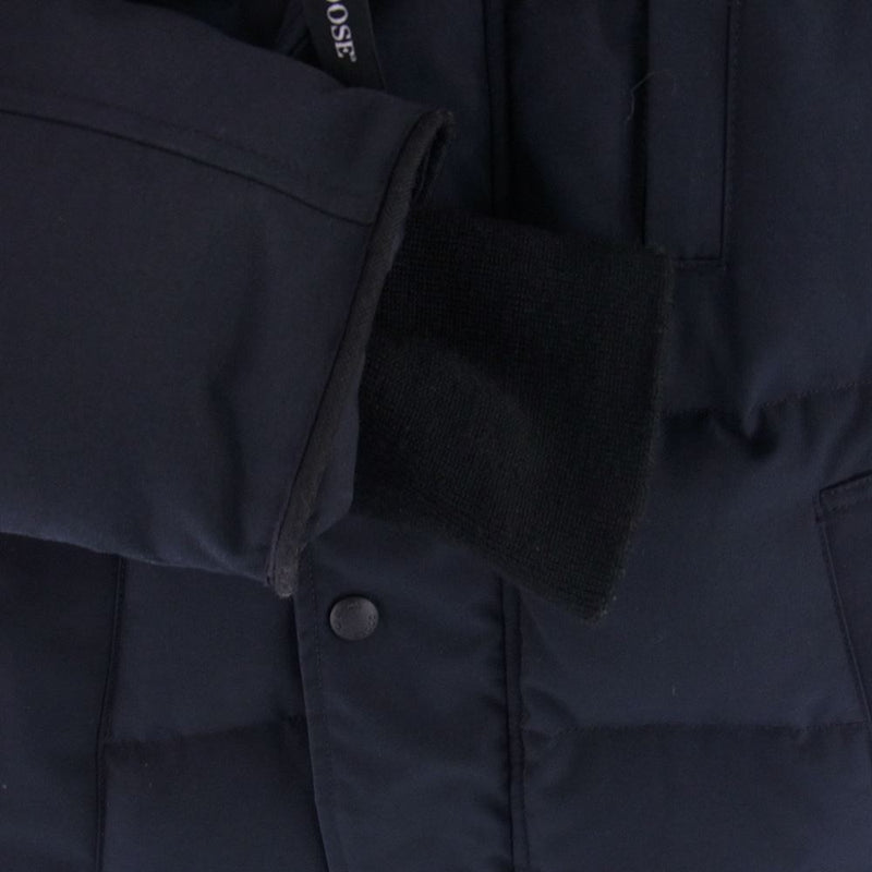 CANADA GOOSE カナダグース 3805MA 国内正規 サザビーリーグ CARSON PARKA カーソンパーカ ダウン ジャケット ネイビー系 XS【中古】