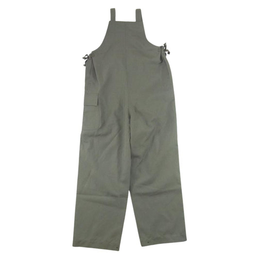 VISVIM ビズビム 0323205008001 WMV ダブリューエムブイ OVERALL GABARDINE W オーバーオール ギャバジン カーキ系 O【極上美品】【中古】