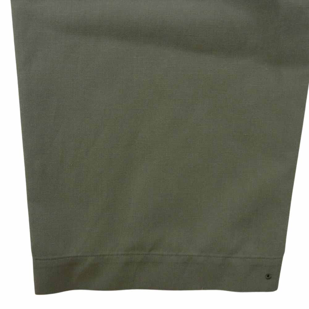 VISVIM ビズビム 0323205008001 WMV ダブリューエムブイ OVERALL GABARDINE W オーバーオール ギャバジン カーキ系 O【極上美品】【中古】