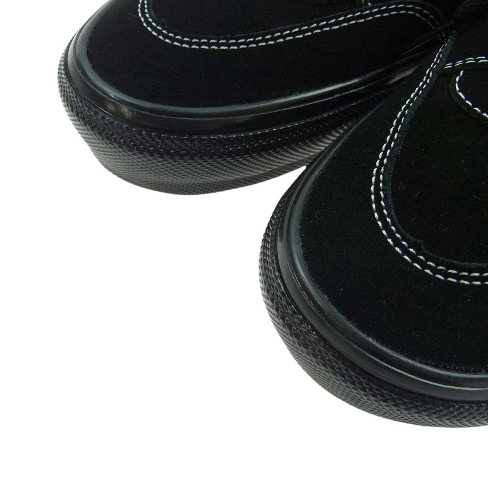 VANS バンズ HALF CAB ハーフキャブ ミッドカット スニーカー ブラック系 28cm【極上美品】【中古】