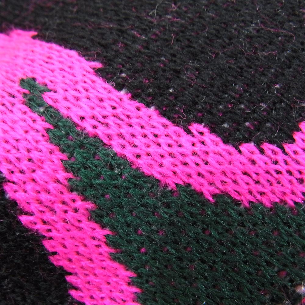 PAM パム ALL SEEING LOGO SCARF マフラー グリーン系【中古】