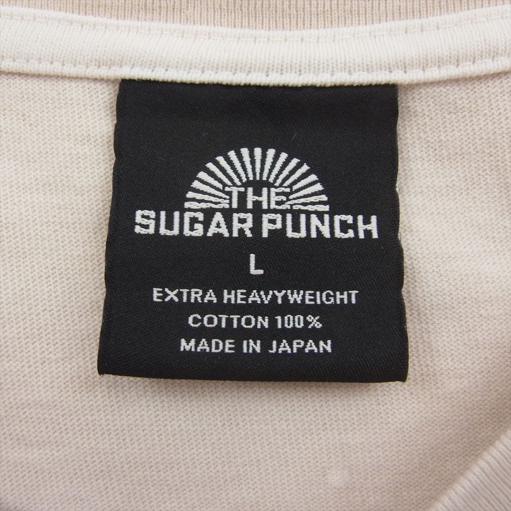 シュガーパンチ  TSCM23SM001 CYBORG009 LONGSLEEVE 長袖 Tシャツ オフホワイト系 L【中古】